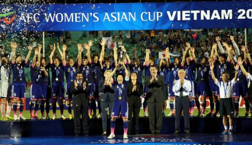 祝！なでしこAFC女子アジア杯優勝！